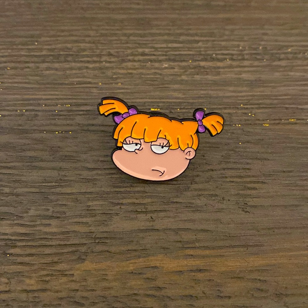Novelty Angelica from Rugrats Brooch Pin